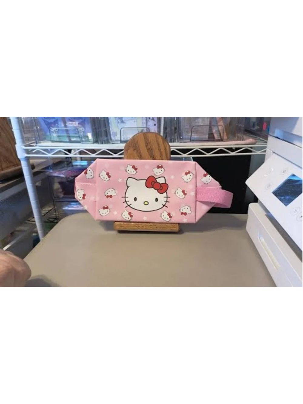 #HK-2370 Hello Kitty Large PencilBag with Loo[p